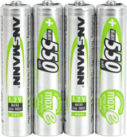 Ansmann maxE 550 mAh NiMh Újratölthető AAA elem (4db / csomag)