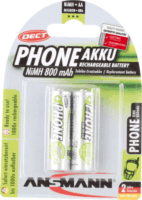 Ansmann maxE Dect 800 mAh NiMh Újratölthető AA elem (2db / csomag)