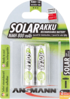 Ansmann maxE Solar 800 mAh NiMh Újratölthető AA elem (2db / csomag)