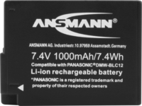 Ansmann A-PAN DMW-BLC12 akkumulátor Panasonic fényképezőgépekhez 1000mAh