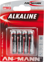 Ansmann Alkaline Red AAA elem (4db/csomag)