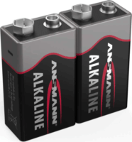 Ansmann Alkaline Red 9V Blokkelem (2db/csomag)