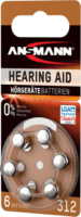 Ansmann PR41 Hallókészülék elem (6db/csomag)