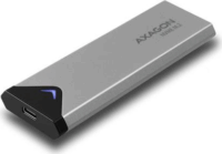 Axagon EEM2-UG2 M.2 USB 3.2 Gen 2 Type-C Külső HDD ház - Fekete