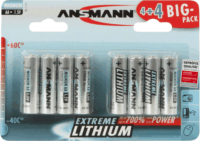 Ansmann Extreme Lithium AA elem (8db/csomag)