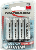 Ansmann Extreme Lithium AA elem (4db/csomag)