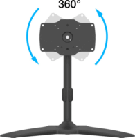Multibrackets 24"-32" LCD TV/Monitor asztali tartó állvány - Fekete