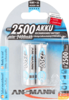 Ansmann maxE Ni-MH Újratölthető 2500mAh AA elem (2 db / csomag)