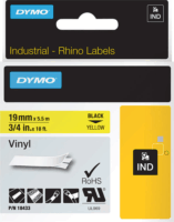 Dymo Rhino 19 mm x 5,5 m Feliratozógép szalag