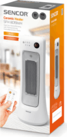 Sencor SFH 8019WH Szabadonálló Elekromos Kerámia hősugárzó 2000W - Fehér