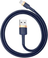 Baseus Cafule USB apa - Lightning apa iPhone töltőkábel 1m - Tengerészkék