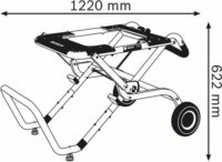 Bosch GTA 60 W Professional Munkaasztal