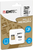 Emtec microSDHC Class 10 Gold+ 32GB memóriakártya