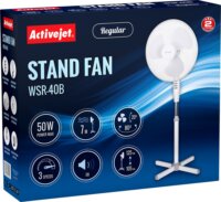 Activejet WSR-40B Álló ventilátor - Fehér