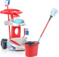 Theo Klein 6721 Vileda Takarító kocsi eszközökkel