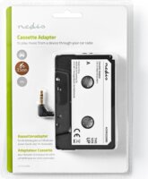 Nedis Kazettaadapter autós magnóhoz Fekete