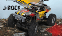 Jamara J-Rock Crawler RC Távirányítós Autó (1:40) - Fekete/Sárga