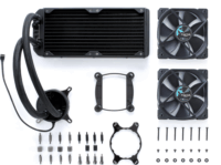 Fractal Design Celsius S24 Blackout CPU vízhűtés