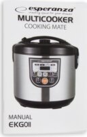 Esperanza EKG011 Multicooker Cooking Mate Multifunkciós Elektromos Főzőedény 5L