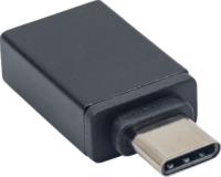 Akyga AK-AD-54 USB-C apa - USB 3.1-A anya OTG Adapter