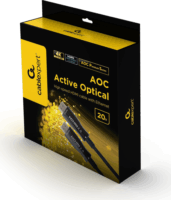 Gembird Active Optical Premium nagy sebességű HDMI kábel Ethernettel 20m Fekete