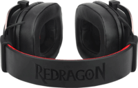 Redragon Zeus H510 7.1 Sorround Gaming Headset - Fekete/Piros