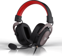 Redragon Zeus H510 7.1 Sorround Gaming Headset - Fekete/Piros