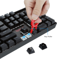 Redragon Mitra K551RGB USB Gaming Mechanikus Billentyűzet HU - Fekete