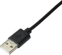 Akyga USB-A apa - USB-A apa Adat- és töltőkábel 1.8m - Fekete