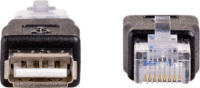 Akyga AK-AD-27 USB-A - RJ45 Adapter