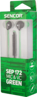 Sencor SEP 172 Fülhallgató - Zöld
