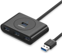Ugreen 20290 USB 3.0 HUB (4 port) Fekete