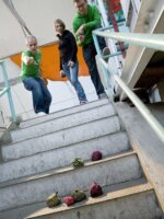 Zoch Crossboule Downtown készlet: Ügyességi labdás társasjáték