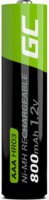 Green Cell GR08 Ni-MH 800mAh Újratölthető AAA HR03 Ceruzaelem (2db/csomag)