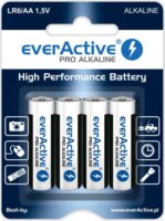 EverActive LR64BLPA Pro Alkaline LR6 AA Elem (4 db / Csomag)