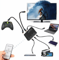 Media-Tech 5 portos HDMI switch