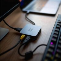 Green Cell AK61 USB-C - 3x USB 3.0 + RJ45 + HDMI + USB-C Adapter