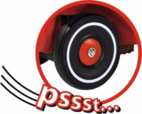 Big Bobby Car Classic Autó cipővédővel - Piros