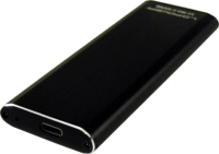 LC-Power LC-M2-C-NVME M.2 USB 3.1 Külső SSD ház - Fekete
