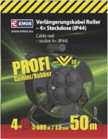 Emos P08250 4-es kültéri kábeldob 50m