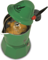 Bialetti Break Alpina 3 személyes kotyogós Kávéfőző - Zöld