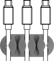 Delock 18298 Kábeltartó 5 kábelrendezovel 6 darabos készlet
