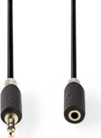 Nedis JACK - JACK kábel 5m (3,5 mm jack apa - 3,5 mm jack anya)