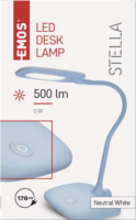 Emos Z7602BL Stella 500lm LED Asztali Lámpa - Kék