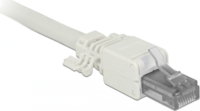 DeLOCK UTP Cat.6A RJ45 csatlakozó Szürke - 2 db