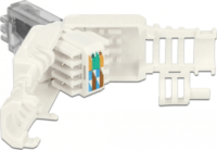 DeLOCK UTP Cat.6A RJ45 csatlakozó Szürke - 2 db