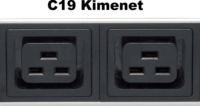 Intellinet 20xC13-as + 4xC19-es Rack-be építhető függőleges elosztó 2m