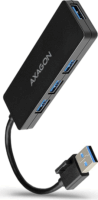 Axagon HUE-G1A USB 3.2 Slim Hub (4 port) Fekete