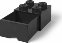 LEGO Brick Drawer 4 Tárolódoboz - Fekete
