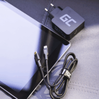 GC Power Stream USB-C apa - Lightning apa Adat- és töltőkábel 1m - Fekete